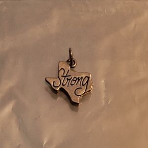 Retired James Avery Texas Strong Charm